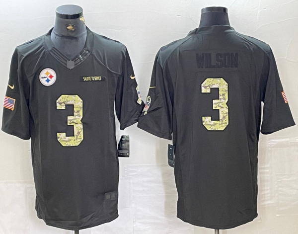 2024 NFL Pittsburgh Steelers New Pattern Jersey
