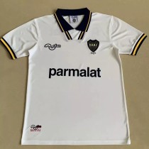 1994 Boca Juniors Away White Retro Soccer Jersey 1994 Boca Juniors Away White Retro Soccer Jersey