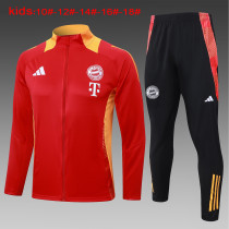 24-25 Bayern High Quality Kids Jacket Tracksuit 24-25 Bayern High Quality Kids Jacket Tracksuit