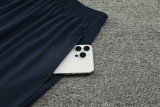 24-25 Man City High Quality Half Pull Tracksuit