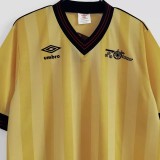 1983-1986 ARS Away Yellow Retro Soccer Jersey