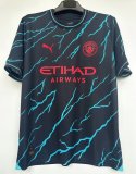 23-24 Man City Third Fans Soccer Jersey