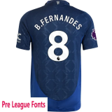 24-25 Man Utd Blue Joint Edition Long Sleeve Soccer Jersey