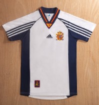 1998 Spain Away Retro Soccer Jersey 1998 Spain Away Retro Soccer Jersey