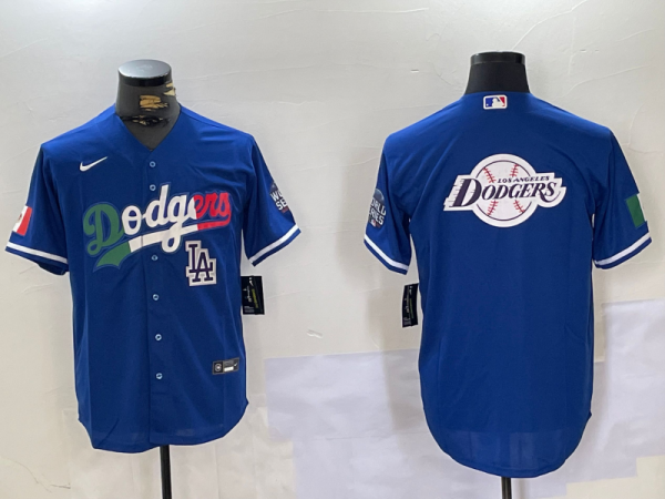 2024 MLB Los Angeles Dodgers New Pattern Jersey