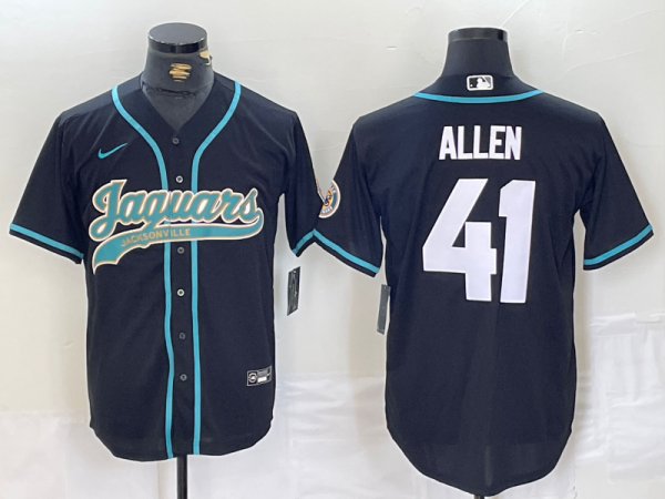 2024 MLB Jacksonville Jaguars New Pattern Jersey