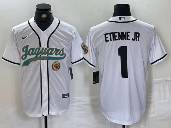 2024 MLB Jacksonville Jaguars New Pattern Jersey