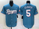 2024 MLB Texas Rangers New Pattern Jersey