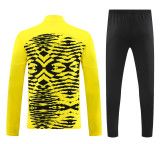 24-25 Dortmund High Quality Half Pull Tracksuit
