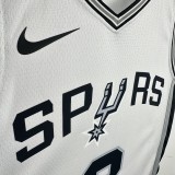 24-25 SA Spurs Top Quality Hot Pressing NBA Jersey