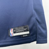 23-24 GRIZZLIES KAWAMURA #17 Dark Blue Top Quality Hot Pressing NBA Jersey