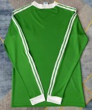 1986 Northern Ireland Home Long sleeves Retro Soccer Jersey