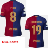 24-25 BAR Home Anniversary Edition Fans Soccer Jersey