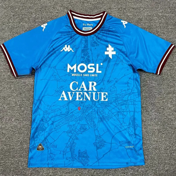 24-25 Metz Away Fans Soccer Jersey