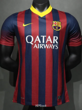 2013-2014 BAR Home Player Version Retro Soccer Jersey