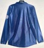 2001-2002 PSG Home Long Sleeve Retro Soccer Jersey