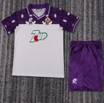 1992-1993 Fiorentina Away Retro Kids Soccer Jersey