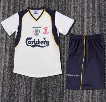 2001-2002 LIV Away Retro Kids Soccer Jersey