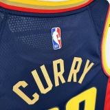 24-25 WARRIORS CURRY #30 Royal blue City Edition Top Quality Hot Pressing NBA Jersey