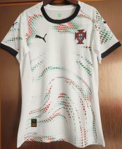 25-26 Portugal Away Women Fans Version Soccer Jersey
