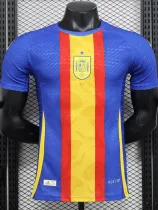 24-25 Spain Blue Player Version Training shirts