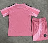 25-26 Inter Miami Home Kids Soccer Jersey