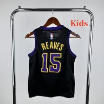 2024 LAKERS REAUES #15 Top Quality Hot Pressing Kids NBA Jersey
