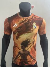 25-26 RMA Orange Special Edition Player Version Soccer Jersey