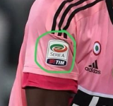 2015-2016 JUV Away Pink Retro Soccer Jersey