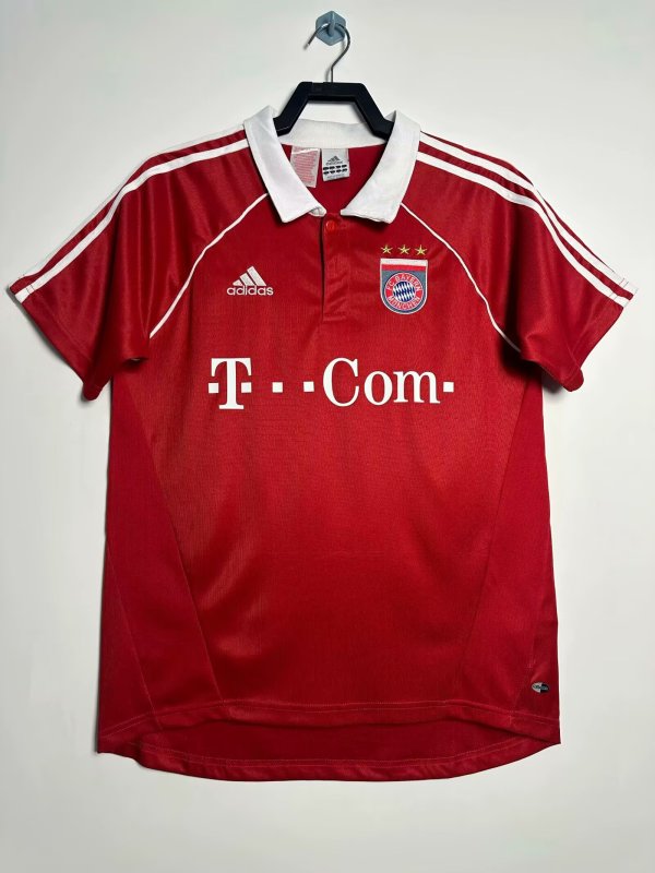 2005-2006 Bayern Home Retro Soccer Jersey