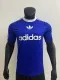 2025 AD Casual Blue Player Version Training shirts *三叶草