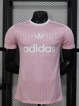 2025 AD Casual Light Pink Player Version Training shirts *三叶草 2025 AD Casual Light Pink Player Version Training shirts *三叶草