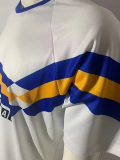 1990-1991 Boca Juniors Away Retro Soccer Jersey (背后带广告)