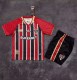 25-26 Sao Paulo Away Kids Soccer Jersey