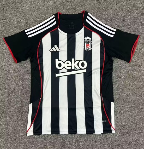 25-26 Besiktas Away Fans Soccer Jersey