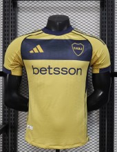 25-26 Boca Juniors Away Player Version Soccer Jersey