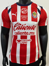 25-26 Chivas Home Player Version Soccer Jersey