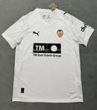 25-26 Valencia Home Fans Soccer Jersey*带广告