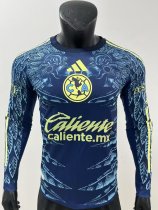 25-26 Club America Away Long Sleeve Player Version Soccer Jersey 25-26 Club America Away Long Sleeve Player Version Soccer Jersey