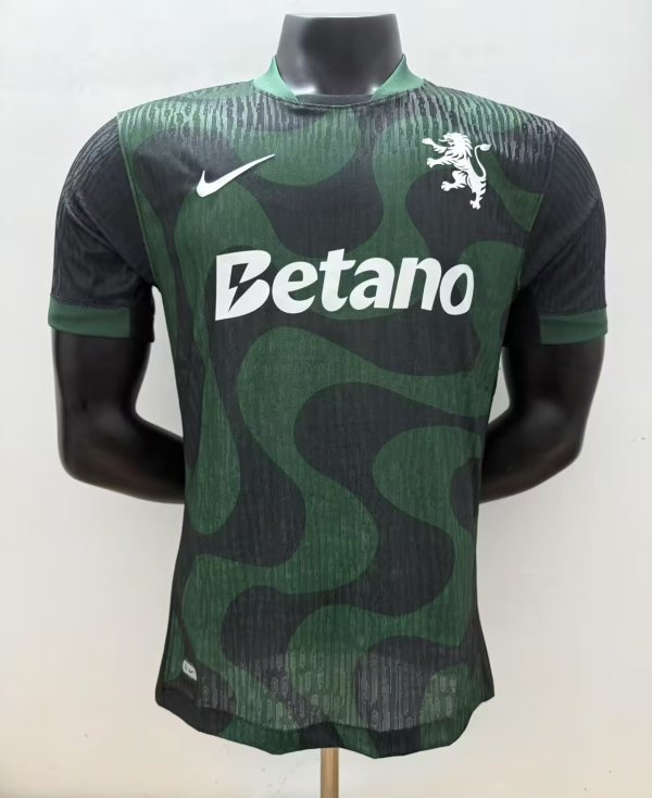 25-26 Sporting Lisbon Third Player Version Soccer Jersey