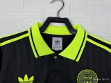 2025 AD Oasis Joint Edition Fluorescent Green Polo Short Sleeve