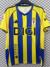 25-26 Real Oviedo Away Fans Soccer Jersey 1:1 Thai Quality