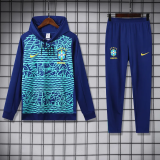 25-26 Brazil Royal blue Hoodie Tracksuit (卫衣套装)