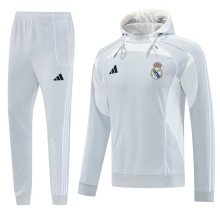 25-26 RMA White Hoodie Tracksuit (卫衣套装)