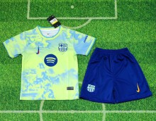 25-26 BAR Green Special Edition Kids Soccer Jersey