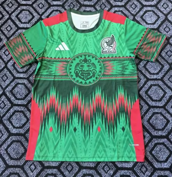 25-26 Mexico Green Special Edition Fans Training shirts