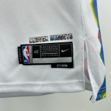 24-25 Nuggets WESTBROOK #4 White City Edition Top Quality Hot Pressing NBA Jersey