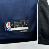 22-23 Dallas Mavericks CHRISTIE #00 Royal Blue Top Quality Hot Pressing NBA Jersey (Trapeze Edition)飞人版