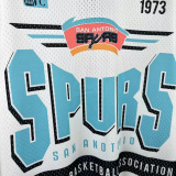 2026 SA SPURS White Retro High Quality Casual T-Shirt #MN