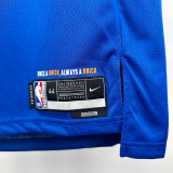 22-23 KNICKS CLARKSON #00 Blue Top Quality Hot Pressing NBA Jersey